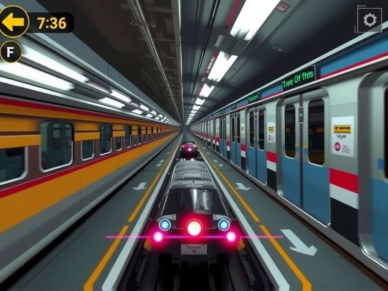 Subway Speedster X game screenshot showing Indian subway environment